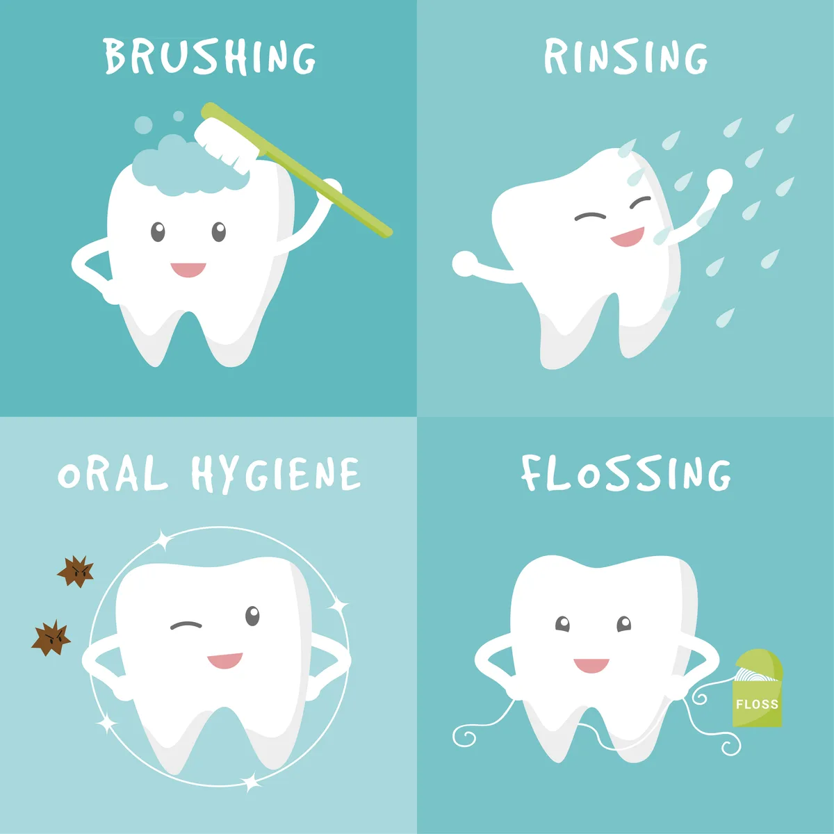 How to brush your teeth to avoid dental problems