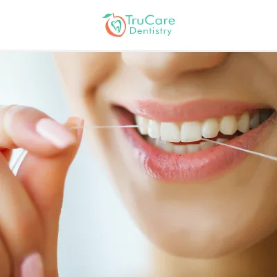 Flossing Teeth Regularly