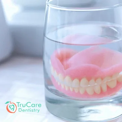 clean my dentures